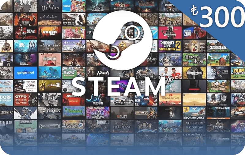 Steam Gift Card 300 TL TURKEY