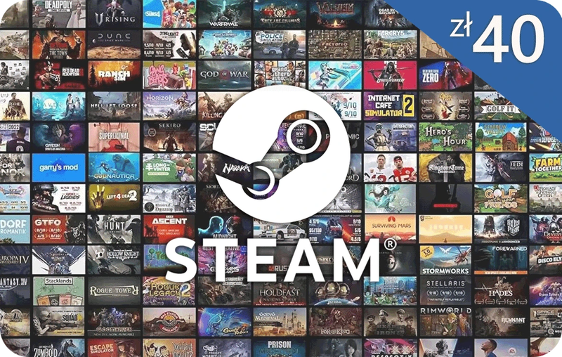 Steam Gift Card 40 PLN