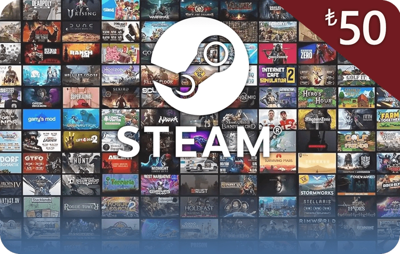 Steam Gift Card 50 TL TURKEY