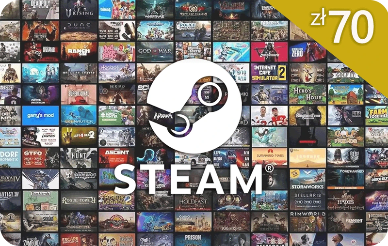 Steam Gift Card 70 PLN