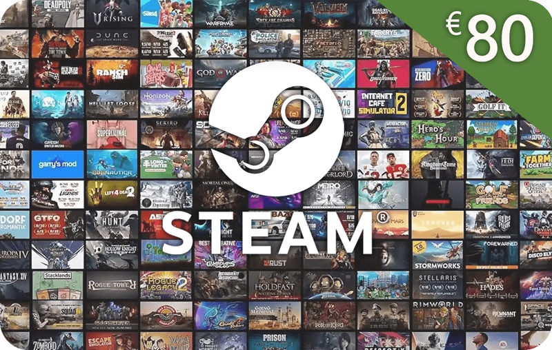 Steam Gift Card 80 EUR