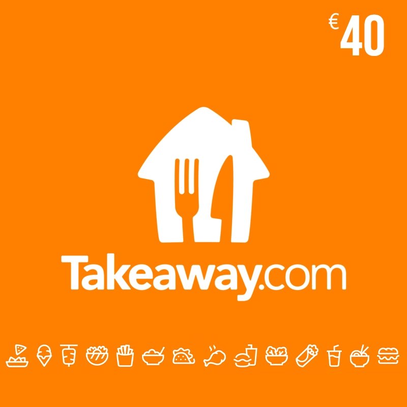 Takeaway.com 40 EUR Belgium