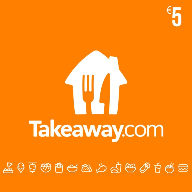 Takeaway.com 5 EUR Belgium