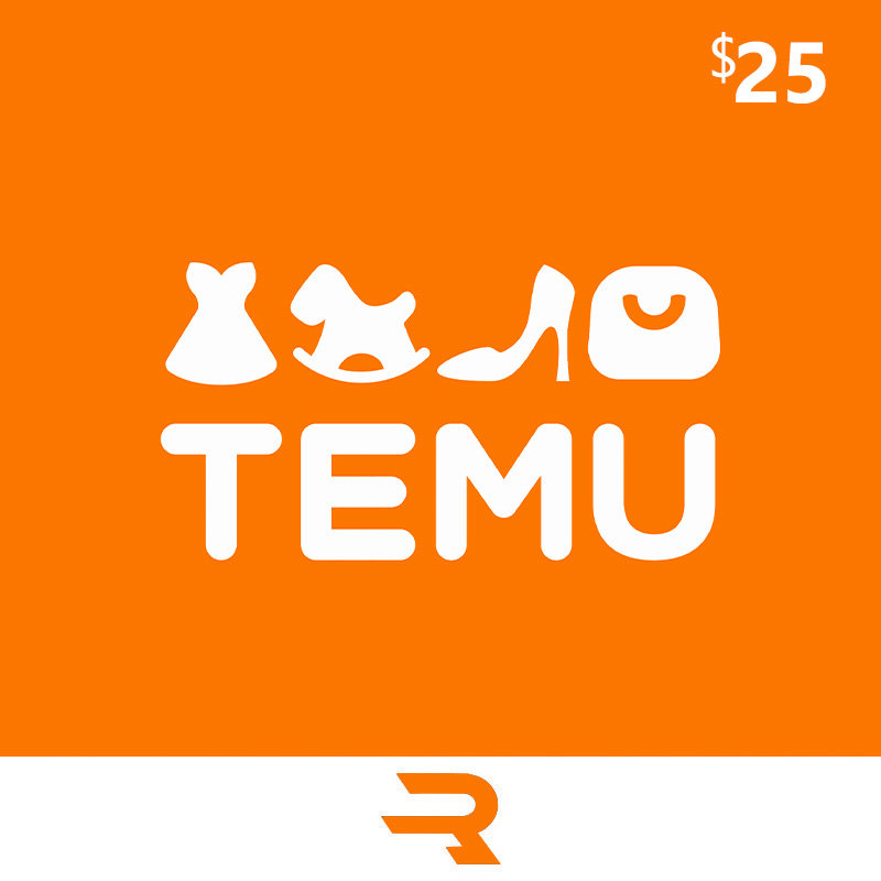 Temu 25 USD Gift Card - Rewarble