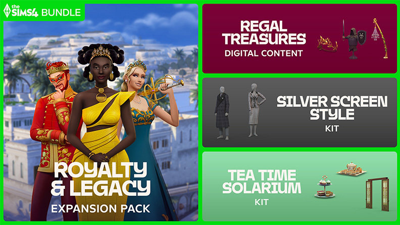 The Sims 4 - Royalty and Legacy Grand Bundle