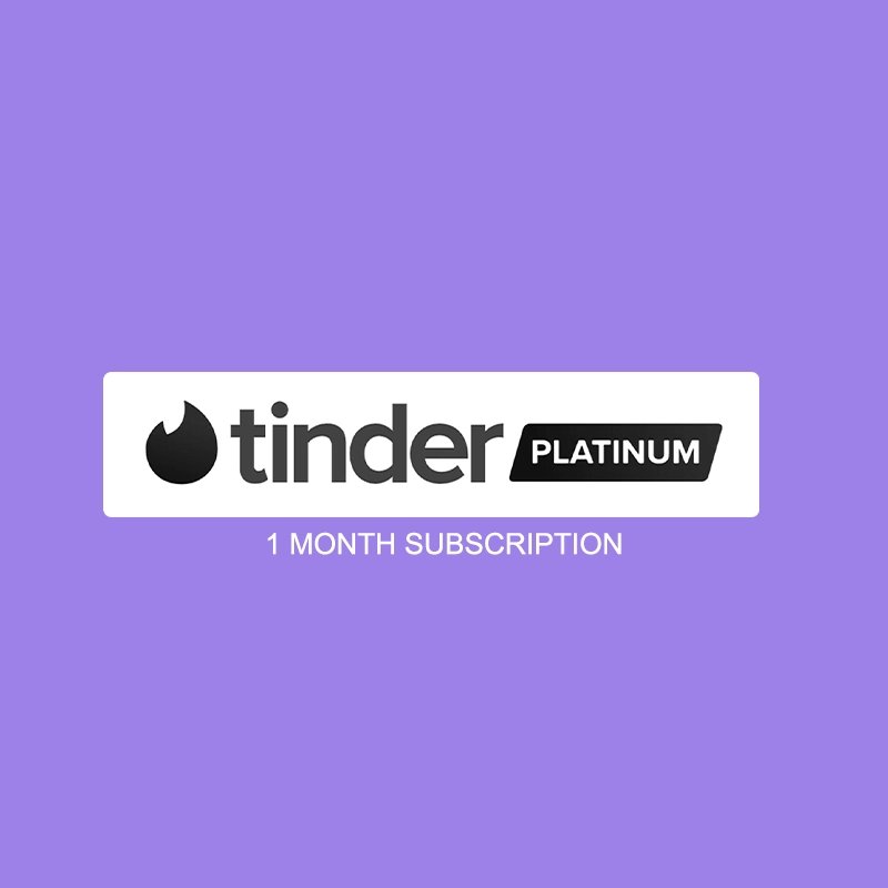 Tinder Platinum 1 Month