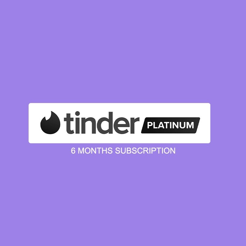 Tinder Platinum 6 Months