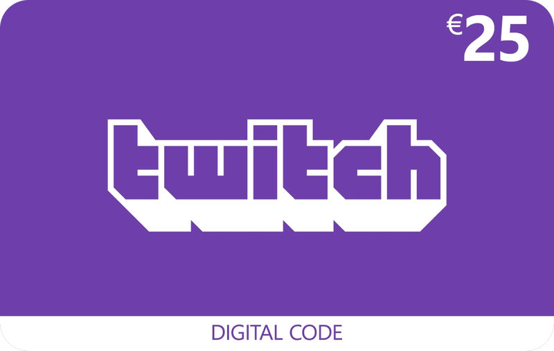 Twitch Gift Card 25 EUR