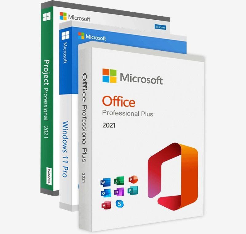 Windows 11 Pro + Office 2021 Pro Plus + Project 2021 Pro