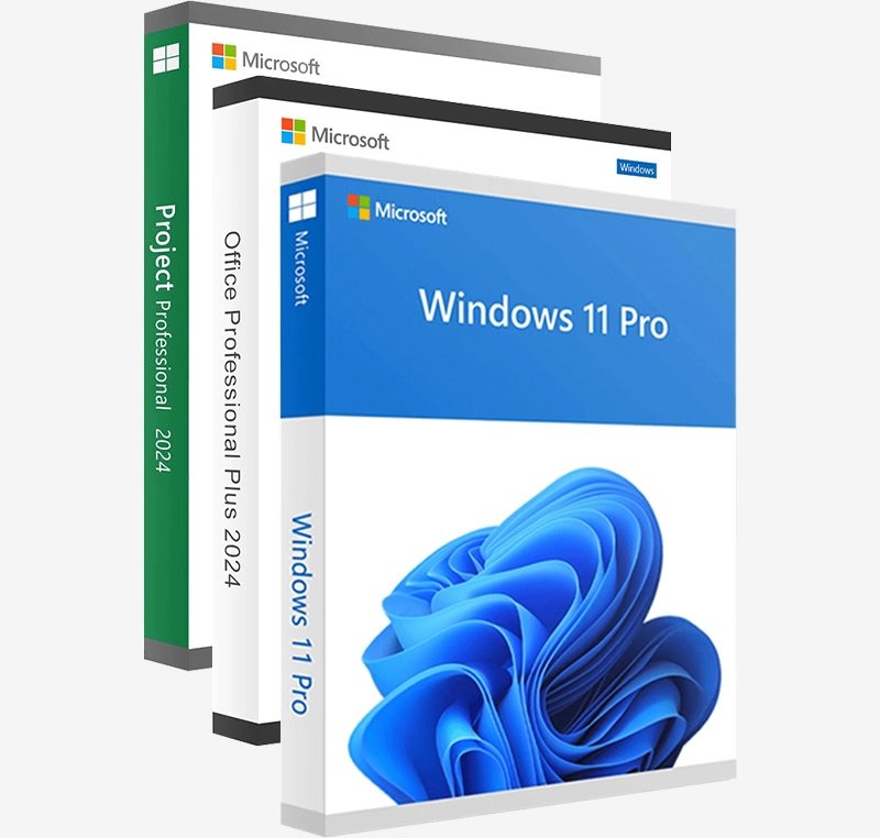 Windows 11 Pro + Office 2024 Pro Plus + Project 2024 Pro