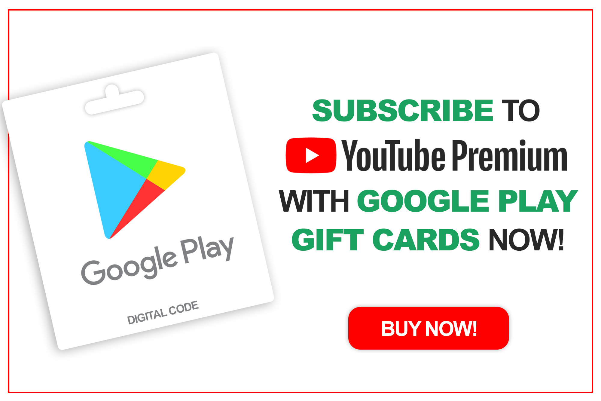5 façons créatives d'utiliser votre carte-cadeau Google Play
