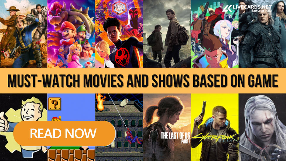 Must-Watch Movies and Shows Based on Game - Watch now