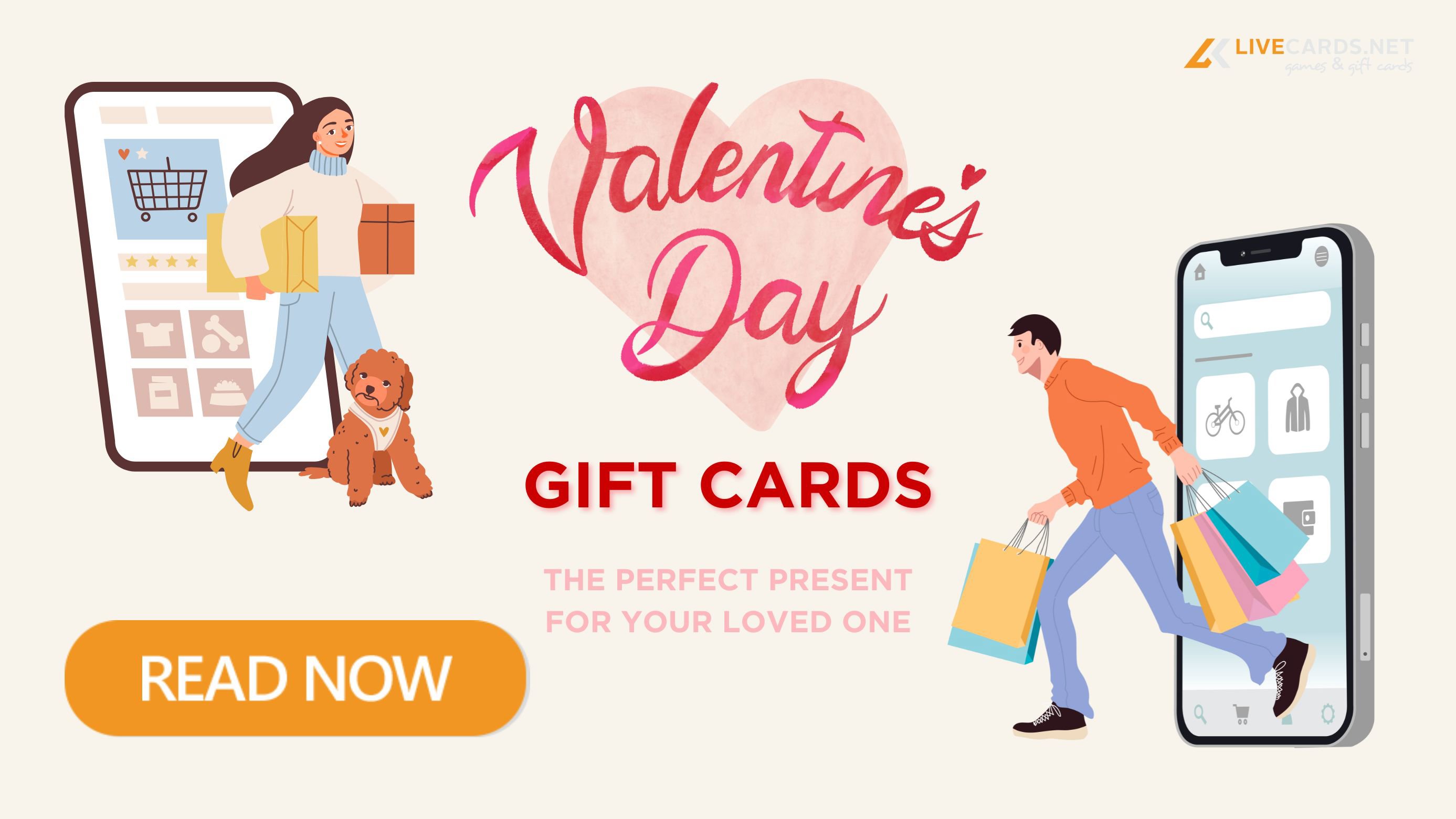 Valentine's day Gift Cards