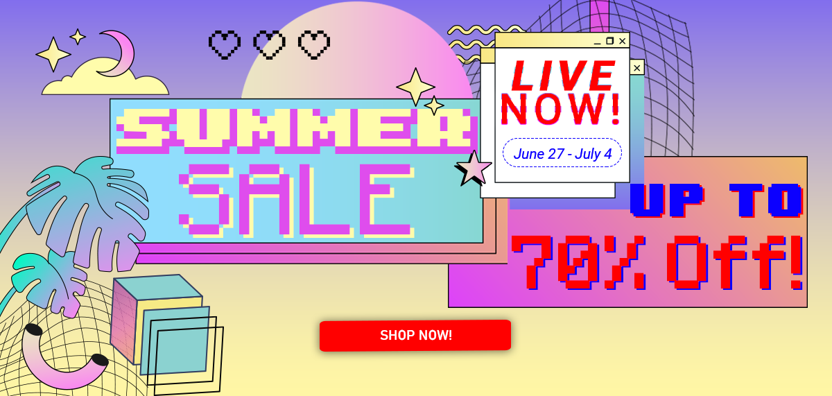 Summer Sale Livecards 2025!