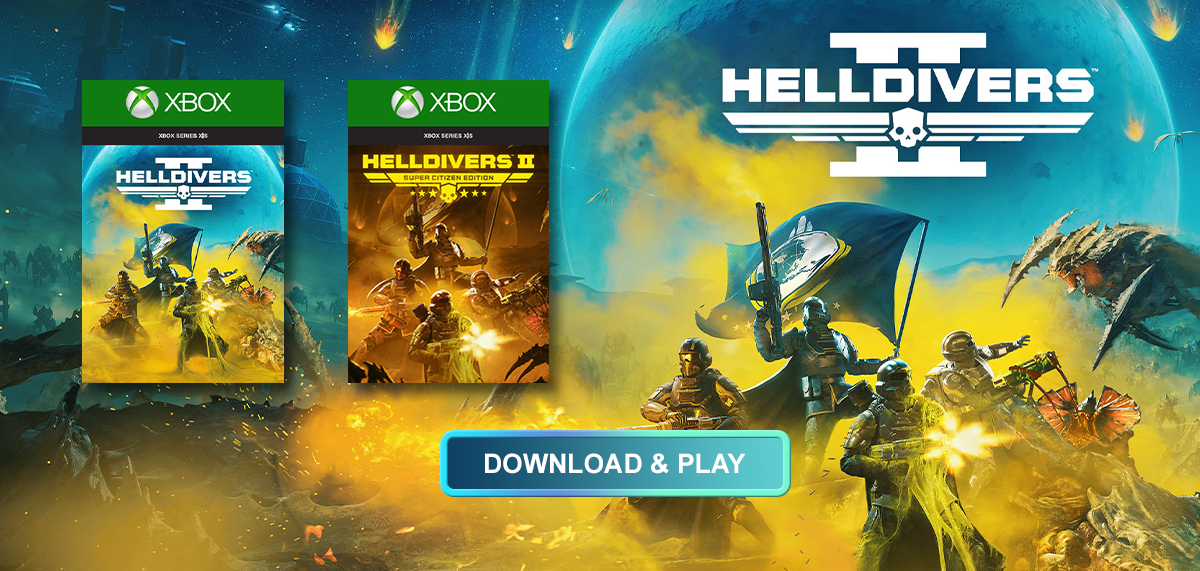 HELLDIVERS 2 - available now at livecards.net