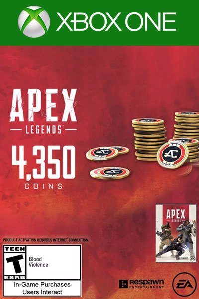 Cheapest Apex Legends - 4350 Apex Coins Xbox WW
