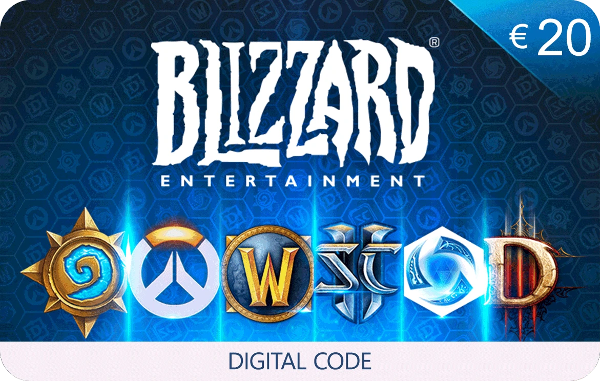 Buy Blizzard Gift-Card 20 EUR Battle.net EUROPE - Cheap - !