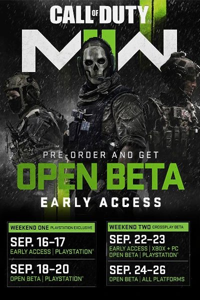 Call of Duty: Modern Warfare II — Early Access, Release Date, Preorder