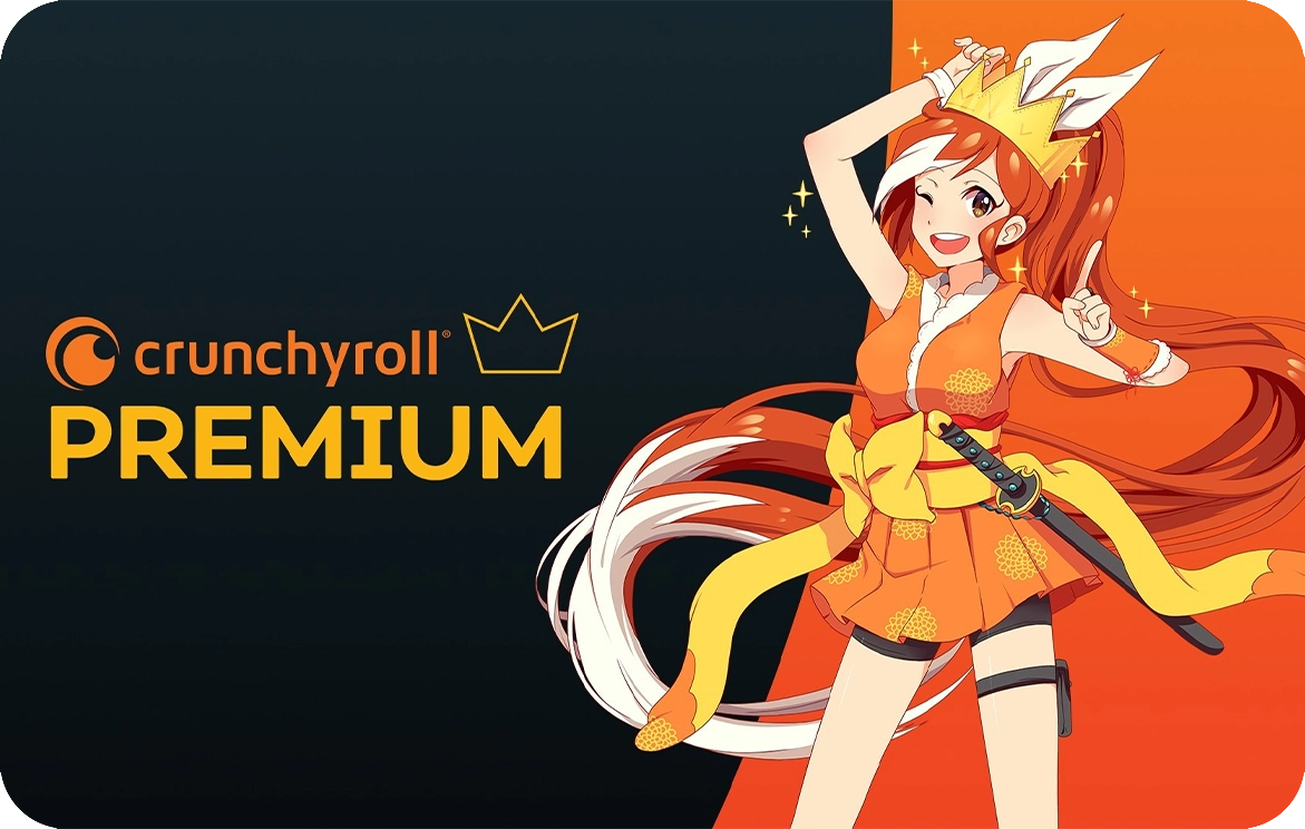 Cheapest Crunchyroll Premium Mega Fan 1 Month Subscription 