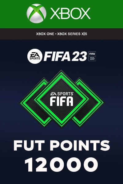 Cheapest FIFA 23 Ultimate Team - 12000 FUT FIFA Points Xbox One/Xbox Series  WW