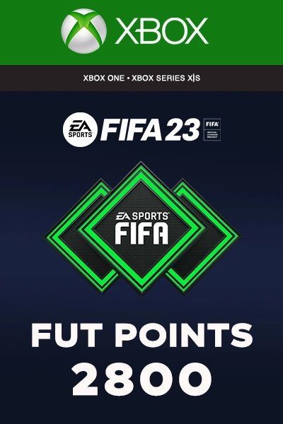 Cheapest FIFA 23 Ultimate Team - 2800 FUT FIFA Points Xbox One/Xbox Series  WW