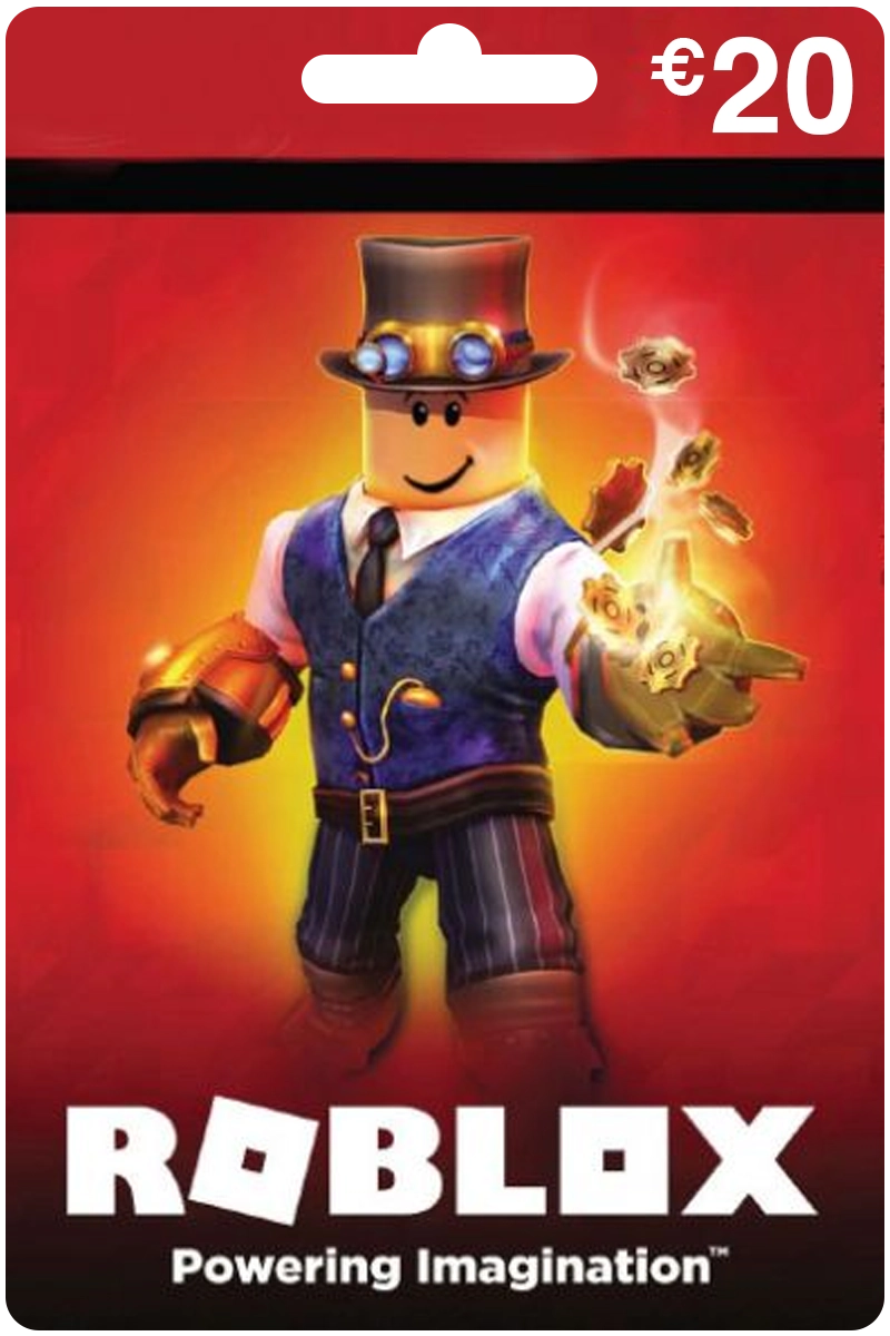 ROBLOX Game CARD UK Edition 20£ & 50£ Collection Card (Without Credit)