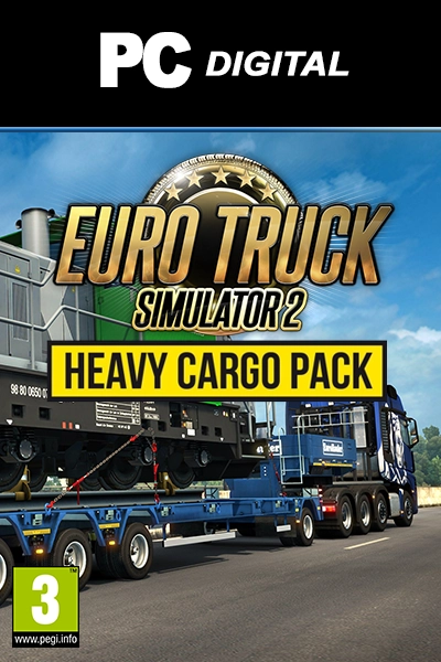 Cheapest Euro Truck Simulator 2 - Heavy Cargo Pack DLC PC (STEAM) WW