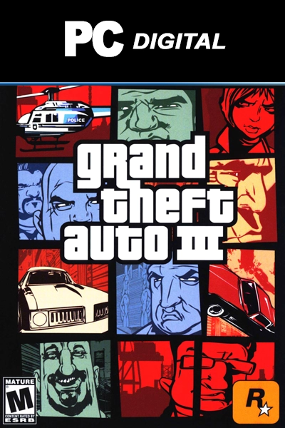 Grand Theft Auto 3 PC (STEAM) WW