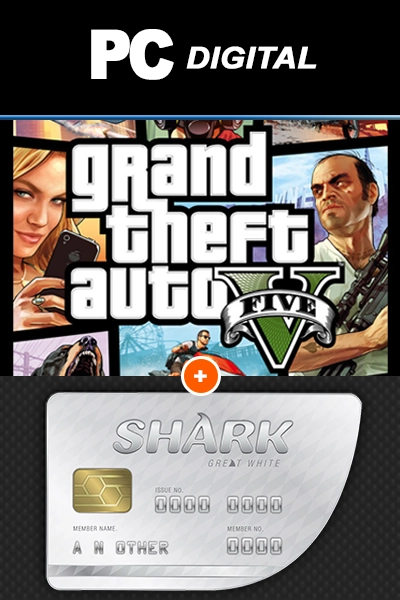 afstand Definitief beddengoed Cheapest GTA V + Great White Shark Cash Card PC (ROCKSTAR) WW |  livecards.net