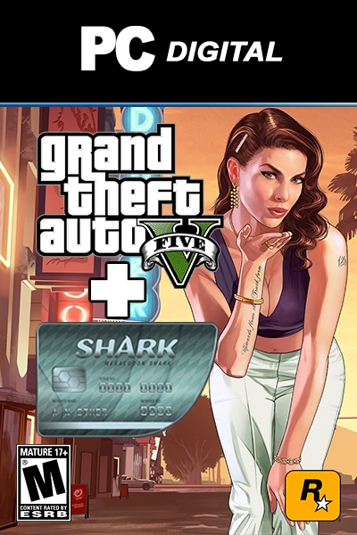 Reskyd overbelastning Goneryl Cheapest GTA V + Megalodon Shark Cash Card PC (ROCKSTAR) WW | livecards.net