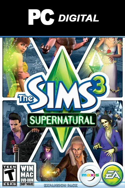 The Sims 3: Supernatural for free on Origin