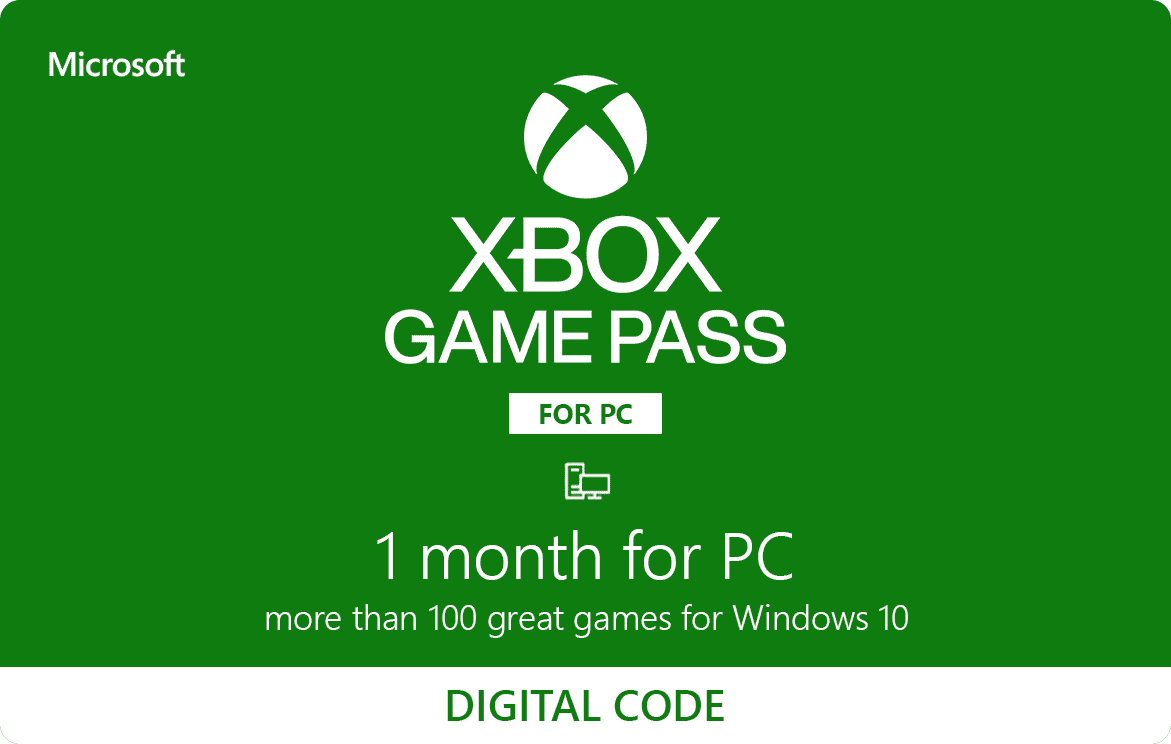 Xbox Game Pass subscription for 1 month. Buy cheap!