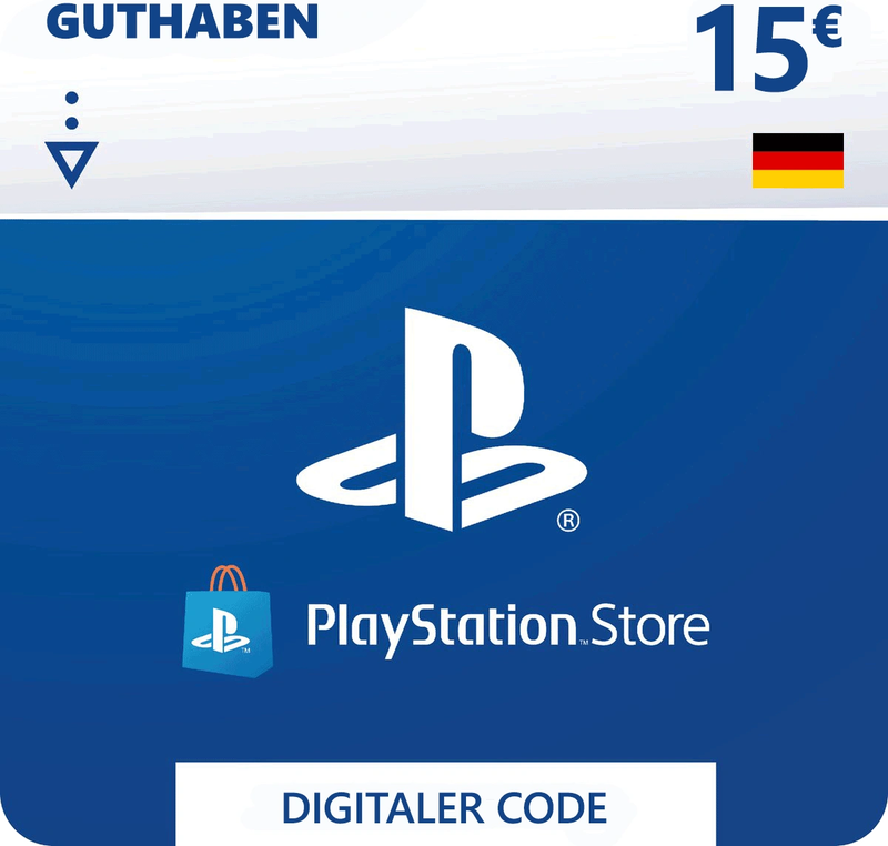 PSN PlayStation Network Card 15 EUR DE