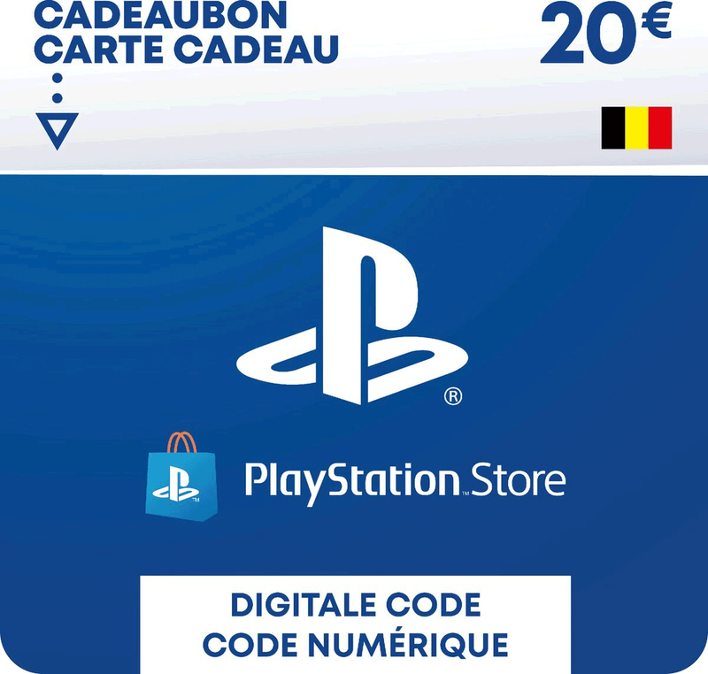 PSN PlayStation Network Card 20 EUR BE