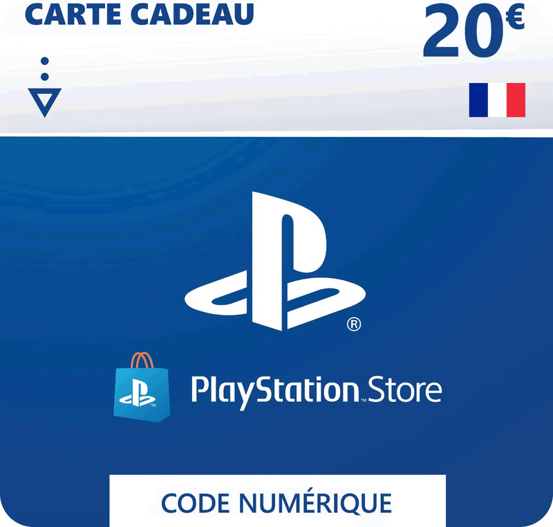 PSN PlayStation Network Card 20 EUR FR