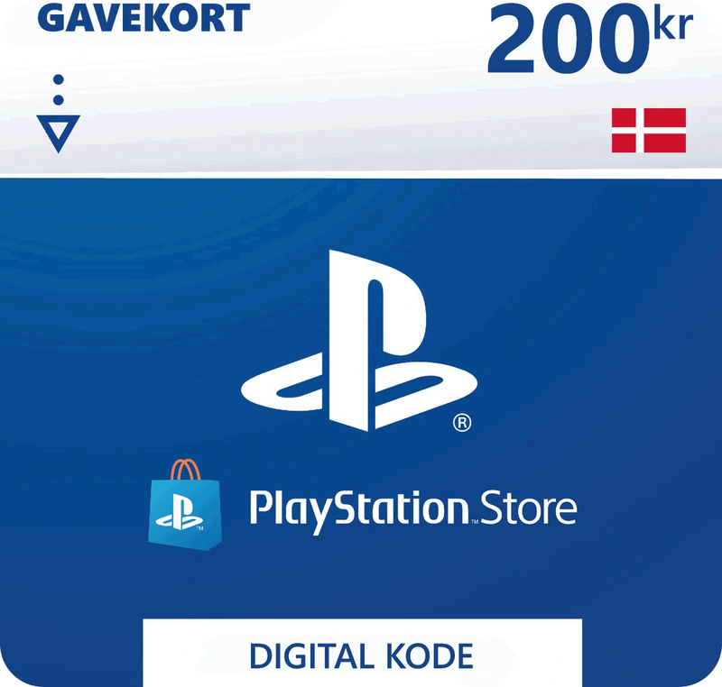 PSN PlayStation Network Card 200kr DK DKK