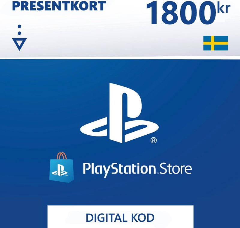 PSN Card 1800 SEK