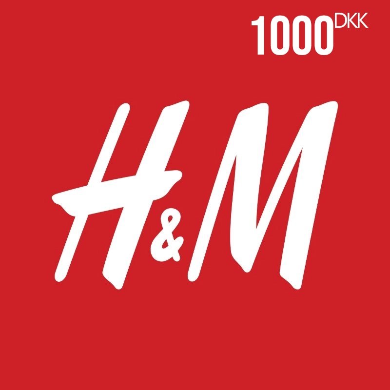 H&M Gift Card 1000 DKK