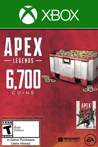 Apex Legends - 6700 Apex Coins Xbox