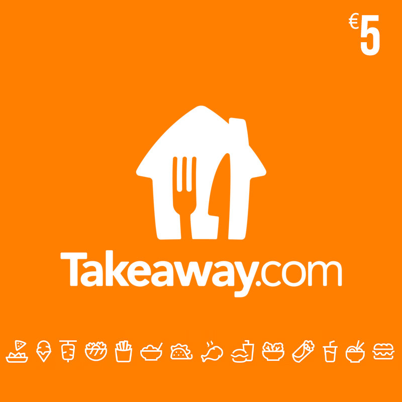 Takeaway.com 5 EUR Belgium