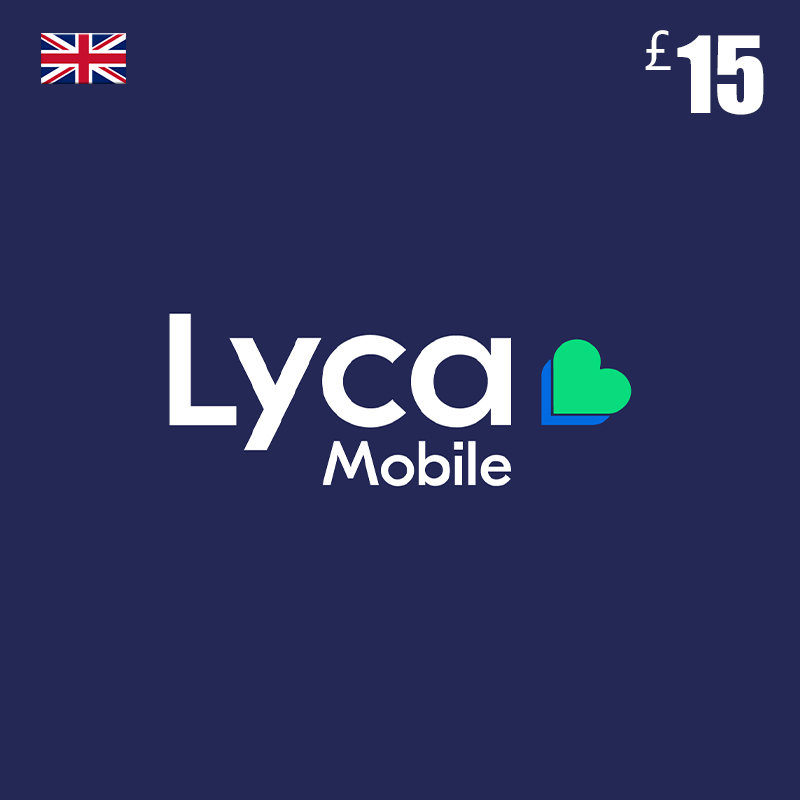 Lyca Mobile 15 GBP