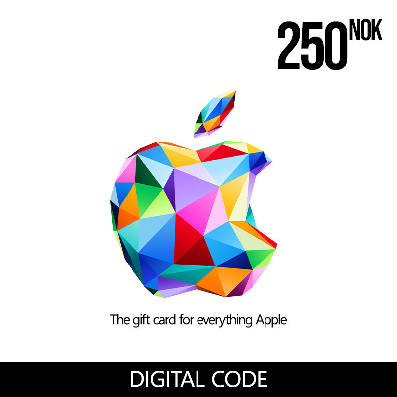 Apple Store Gift Card 250 NOK