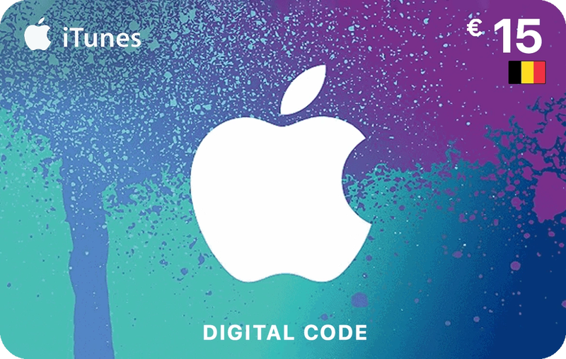 iTunes Gift Card 15 EUR BE