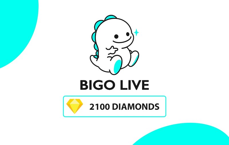 Bigo Live - 2000 + 100 Bonus Diamonds