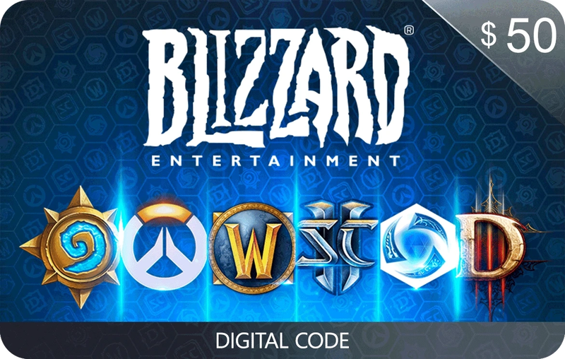 Blizzard Gift Card 50 USD