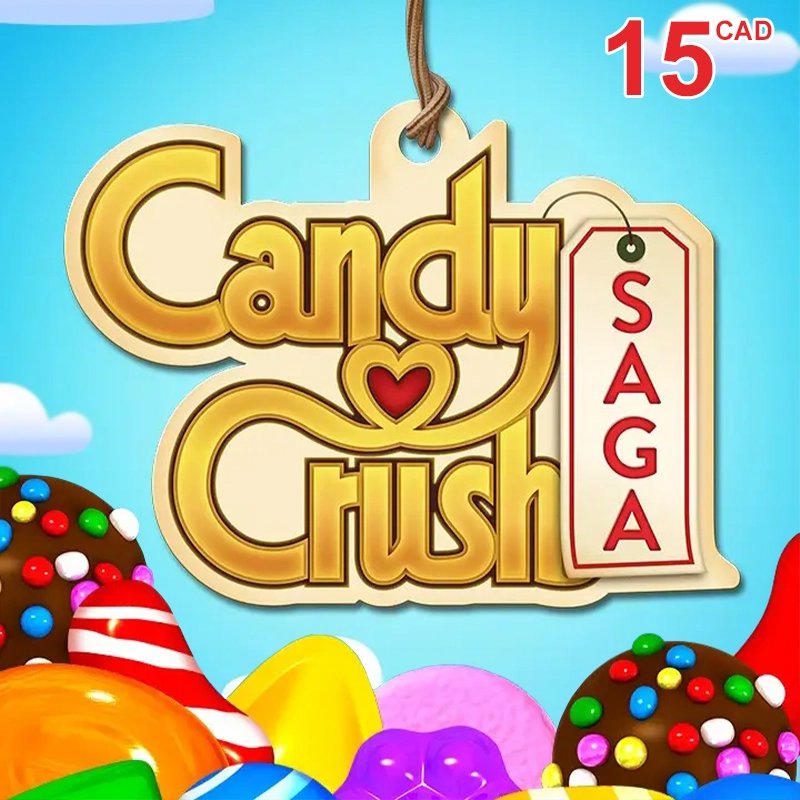 Candy Crush 15 CAD CA