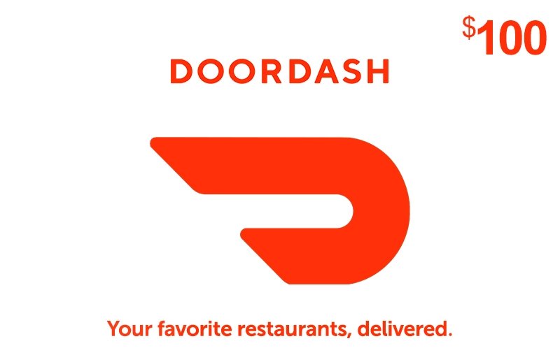 DoorDash 100 USD US Gift Card