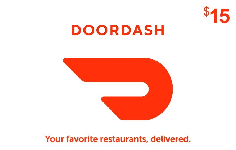 DoorDash 15 USD US Gift Card