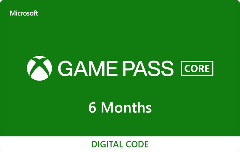Microsoft Xbox Game Pass 6-Month Membership (Digital Code
