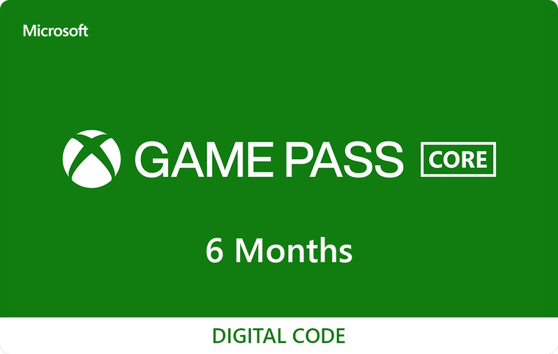 Xbox Game Pass Core: 6 Meses - Gift Card Pro